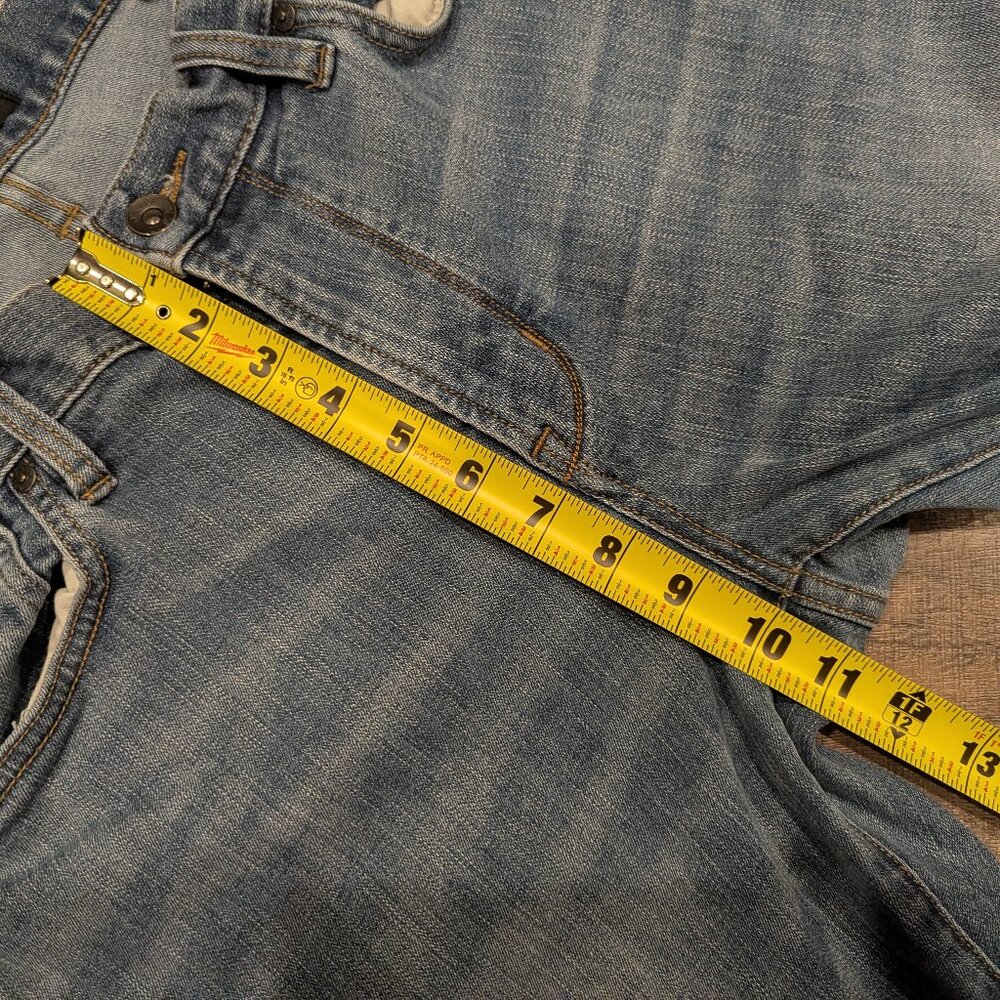 John Varvatos Men's Cotton Blend Bowery Slim Straight Jeans Denim 34x32 - Picture 5 of 11